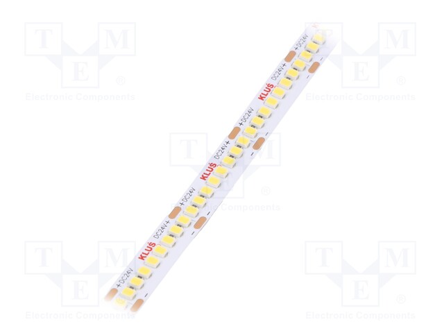 LED tape; white neutral; 24V; LED/m: 240; 10mm; IP20; 120°; 4.8W/m