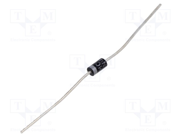 Diode: rectifying; THT; 200V; 1A; reel,tape; Ifsm: 30A; DO41; Ir: 50uA