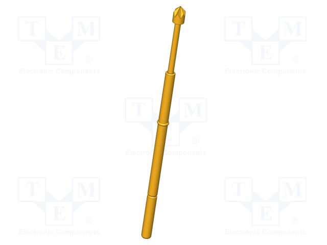 Test needle; Operational spring compression: 8mm; 5A; Ø: 2mm; 5N