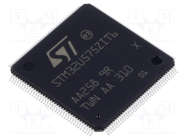 IC: ARM microcontroller; Flash: 2MB; 160MHz; SRAM: 786kB; LQFP144