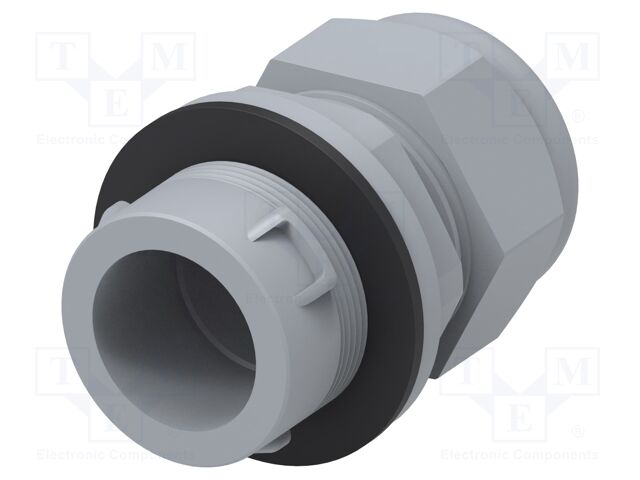 Cable gland; M40; IP68; Mat: polyamide; grey; Entrelec