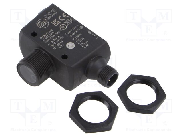 Sensor: laser; distance