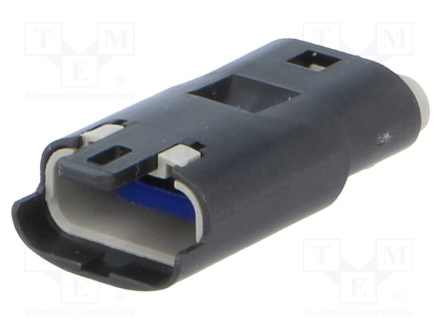 Connector: wire-wire; Mizu-P25; plug; male; PIN: 3; IP67; for cable