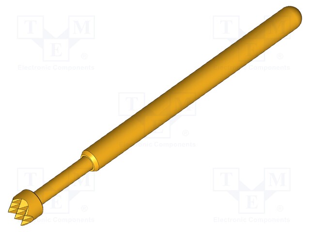 Test needle; Operational spring compression: 4.4mm; 5A; Ø: 2.54mm