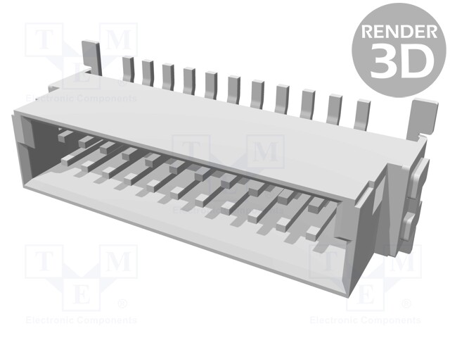 Connector: PCB to PCB; male; PIN: 22; 1.27mm; Series: har-flex; 2.3A