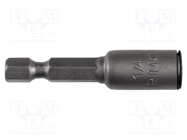 Screwdriver bit; hex socket; Socket: HEX 8mm; Overall len: 50mm
