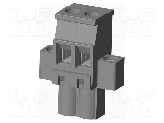 Connector: pluggable terminal block; plug; female; angled 90°