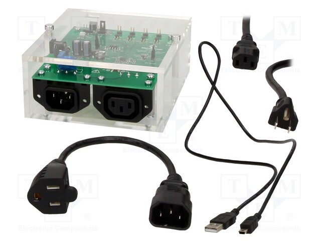 Dev.kit: Microchip; Application: electric energy meter