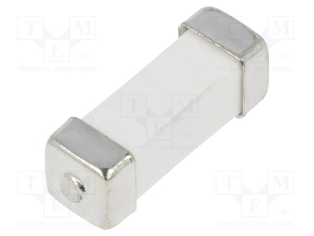 Fuse: fuse; quick blow; 500mA; 250VAC; 125VDC; SMD; ceramic; copper