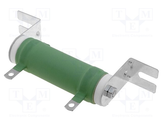 Resistor: wire-wound; 4.7Ω; 25W; ±5%; Ø22x60mm; 400ppm/°C