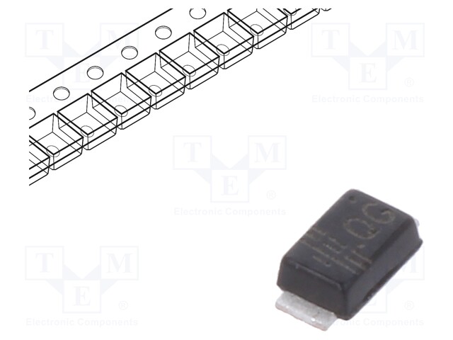 Diode: rectifying; SMD; 400V; 1A; 1us; Package: reel,tape; DO219AD