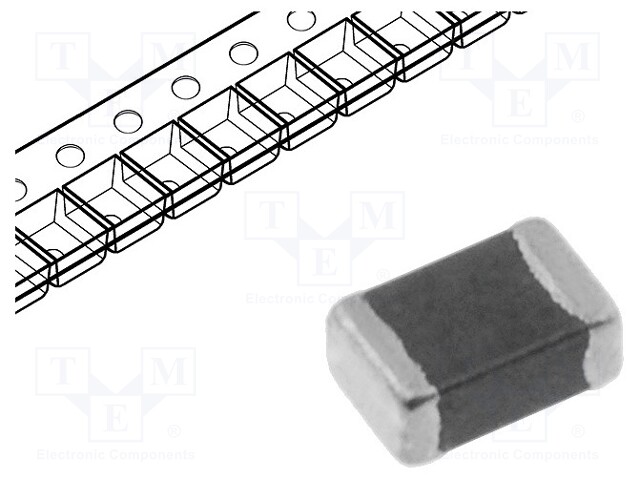 Ferrite: bead; Imp.@ 100MHz: 60Ω; Mounting: SMD; 3A; Case: 0805