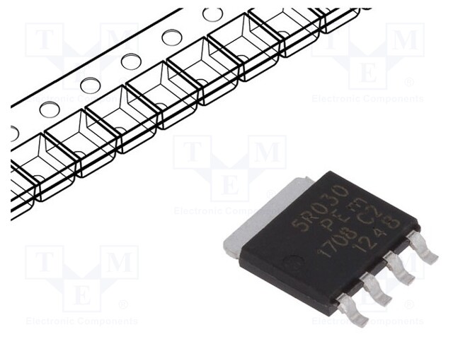Transistor: N-MOSFET; unipolar; 30V; 64A; 61W; SOT669