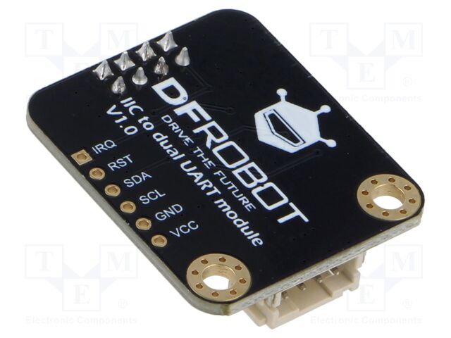 Module: converter; I2C to Dual UART; Gravity; 3.3÷5.5VDC; 2Mbps