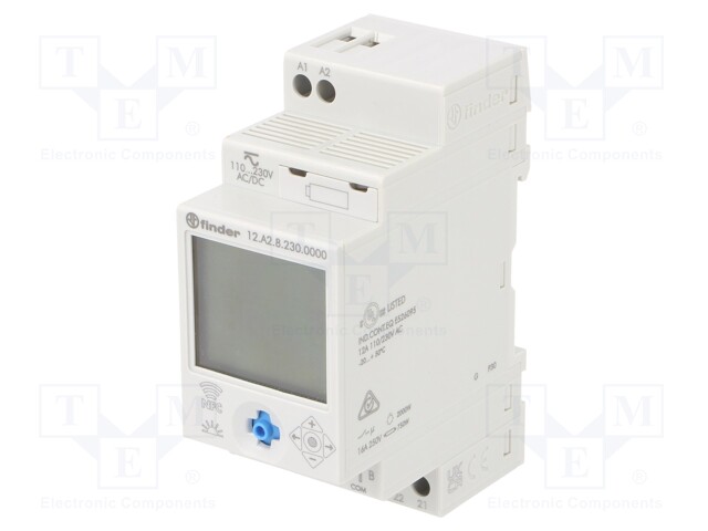 Programmable time switch; Range: 1min÷7days; DPDT; 110÷230VAC