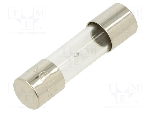 Fuse: fuse; 1.25A; 250VAC; glass; 20x5.2mm; brass; bulk