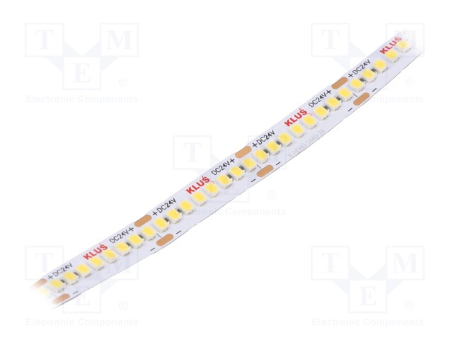 LED tape; white neutral; 24V; LED/m: 240; 10mm; IP20; 120°; 14.4W/m