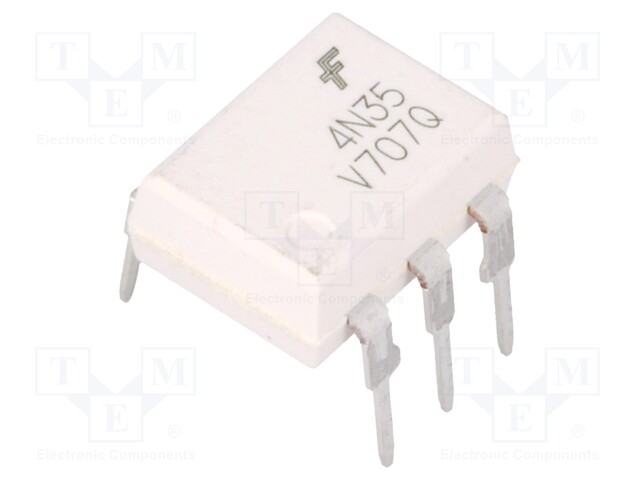 Optocoupler; THT; Channels: 1; Out: transistor; Uinsul: 4.17kV; DIP6