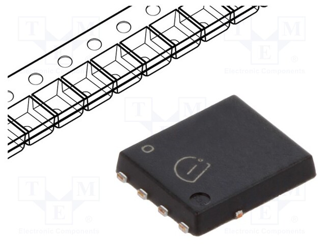 Transistor: P-MOSFET; unipolar; -30V; -78.6A; 69W; PG-TDSON-8