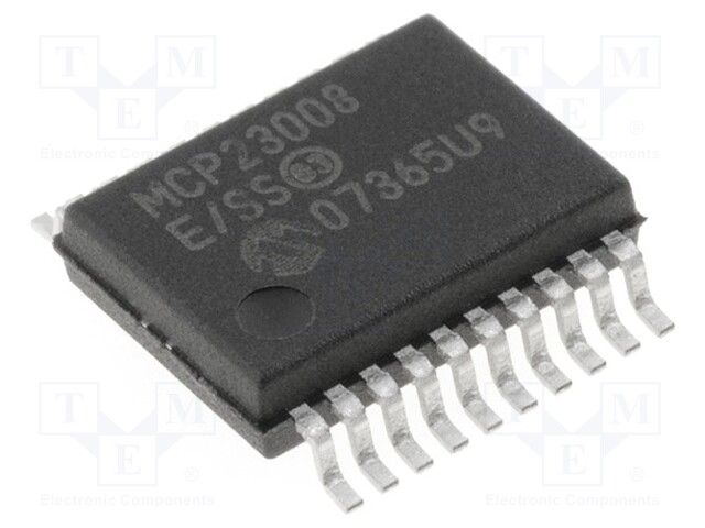 IC: expander; 8bit I/O port; I2C; SSOP20; 1.8÷5.5VDC