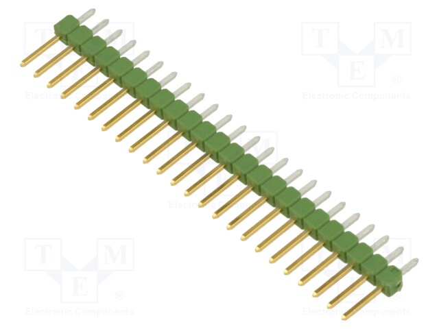 Pin header; pin strips; AMPMODU MOD II; male; PIN: 24; straight