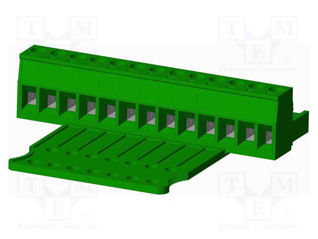 Connector: pluggable terminal block; plug; female; straight; 5mm