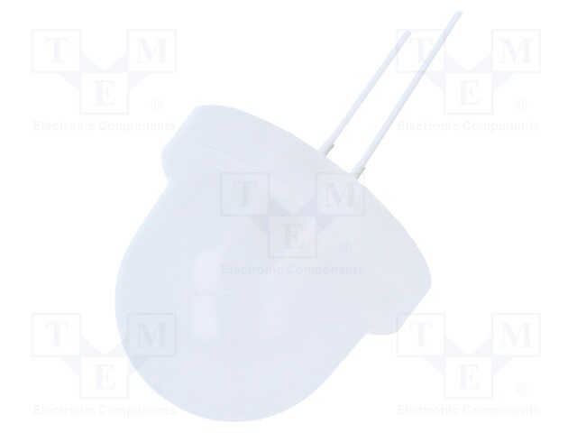 LED; 16mm; white warm; 900÷3600mcd; 90°; Front: convex; 2.6÷2.9V