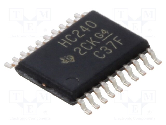 IC: digital; buffer,inverting,line driver; Ch: 8; SMD; TSSOP20