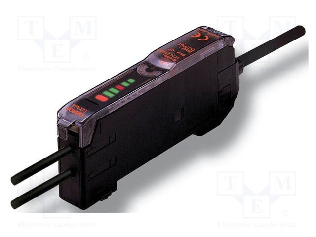 Sensor: optical fiber amplifier; E3X