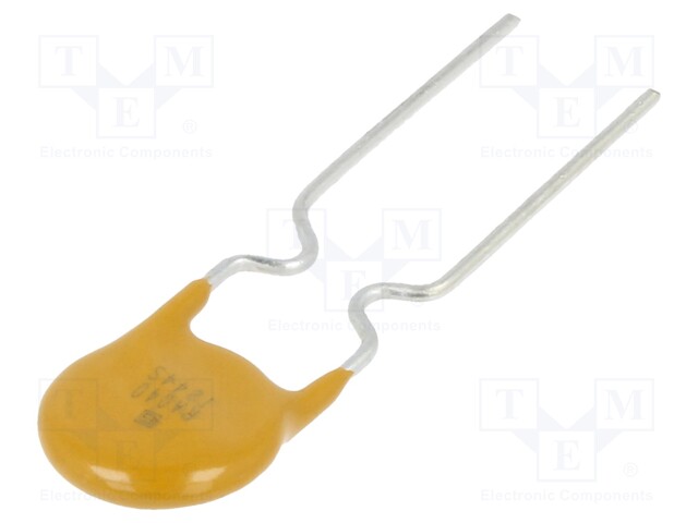 Fuse: PTC polymer; 400mA; 60VDC; THT; CuFe; Package: bulk; PFRA