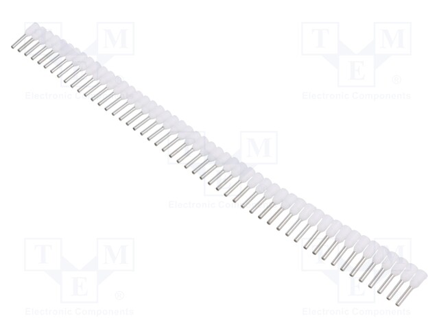 Tip: bootlace ferrule; 0.75mm2; crimped; for cable; insulated