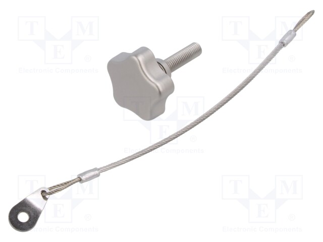 Knob; Ø: 40mm; Ext.thread: M8; 40mm; H: 24mm