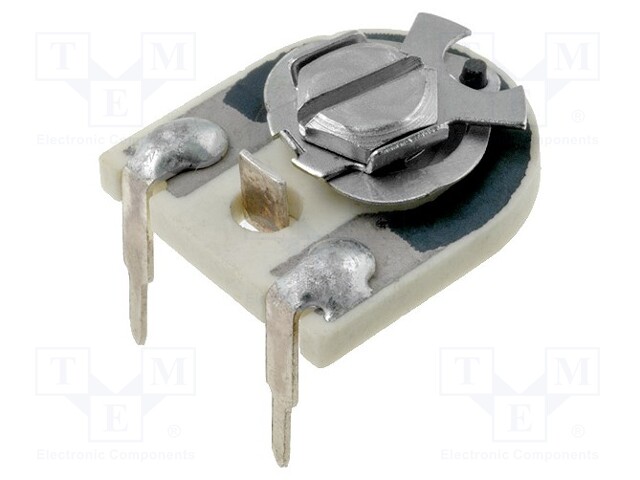 Potentiometer: mounting; single turn,horizontal; 22kΩ; 1W; ±20%