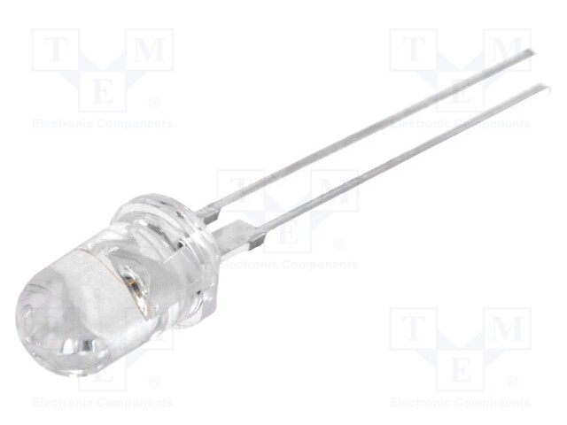 LED; 5mm; blue; 2000÷2500mcd; 30°; 3÷4.5V; 20mA; Variant: blinking