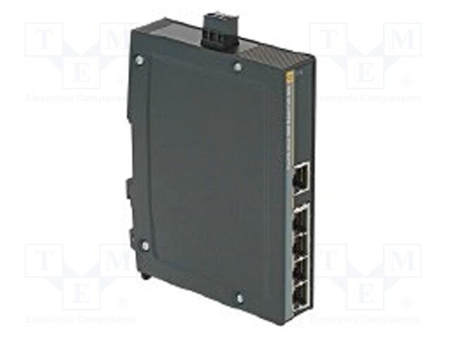 Industrial module: switch Ethernet; unmanaged; 9÷60VDC; RJ45
