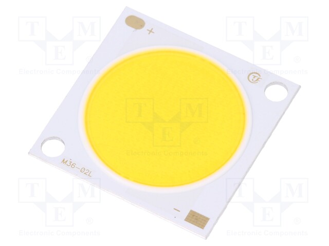 Power LED; COB; white warm; 3000(typ)K; 12684(typ)lm; 28x28x1.5mm