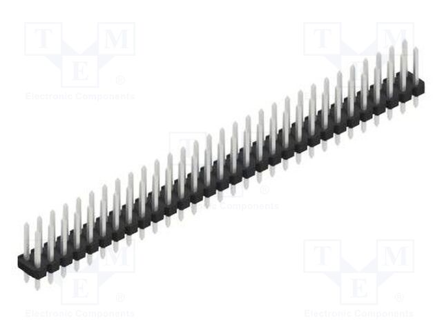 Connector: pin strips; pin header; male; PIN: 60; 2.54mm; THT; 2x30