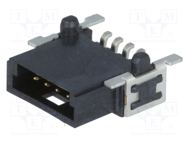 Connector: wire-board; female; PIN: 4; 1.27mm; Series: har-flexicon
