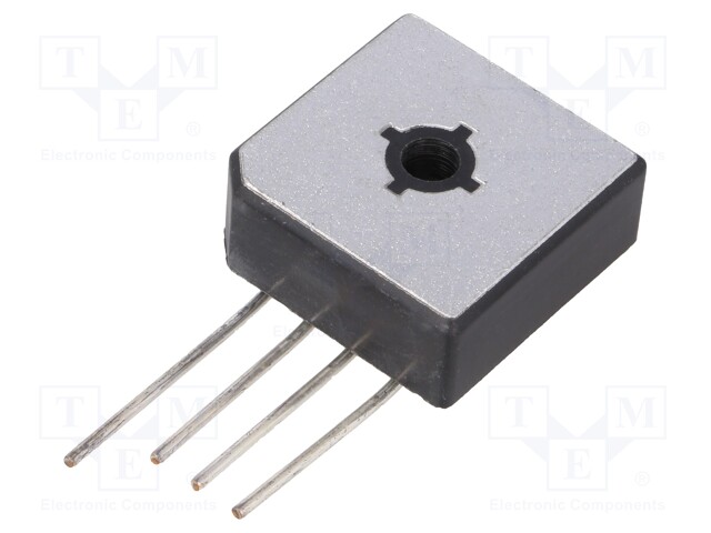 Single-phase bridge rectifier; Urmax: 200V; If: 25A; Ifsm: 400A