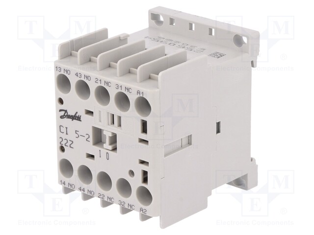 Contactor: 4-pole; Auxiliary contacts: NC x2,NO x2; 230VAC; 10A