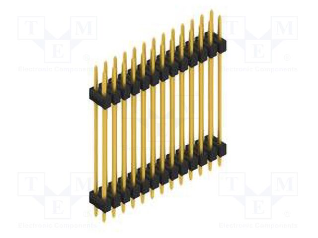 Connector: pin strips; pin header; male; PIN: 26; 2.54mm; THT; 2x13