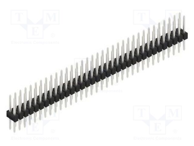 Connector: pin strips; pin header; male; PIN: 68; 2.54mm; THT; 2x34