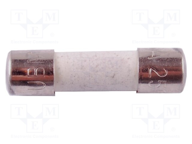 Fuse; BM629; 0.16A; 250V; Ø5x20mm; ceramics