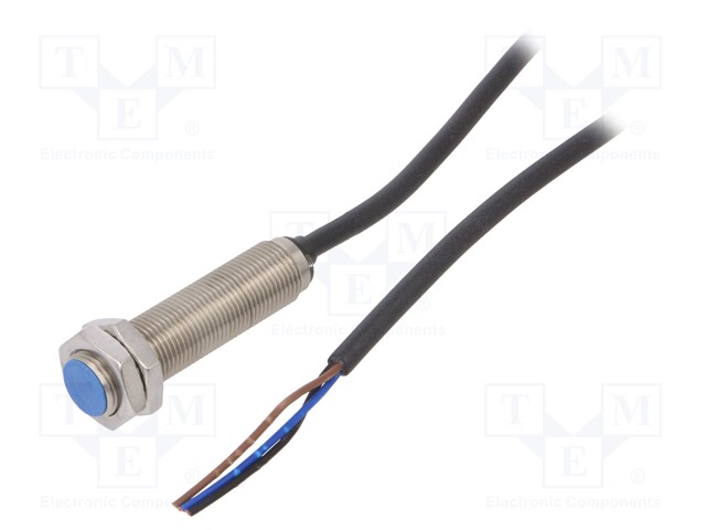 Sensor: inductive; Output conf: PNP / NO; 0÷4mm; 10÷30VDC; M12