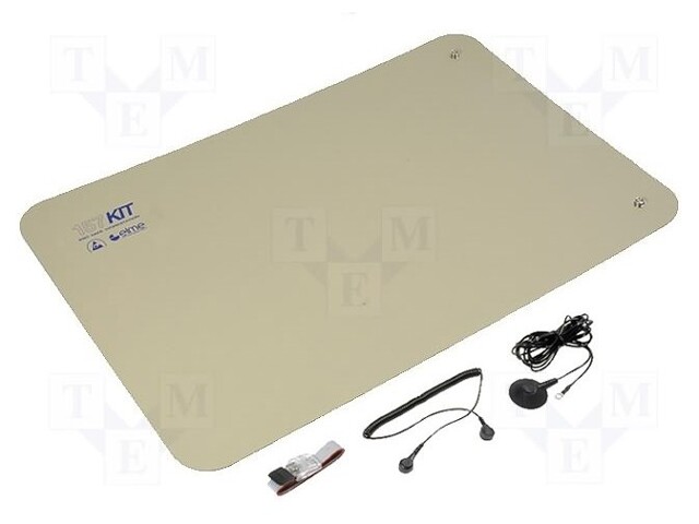 Protective bench kit; ESD; L: 900mm; W: 600mm; D: 2mm; beige; 1MΩ/km