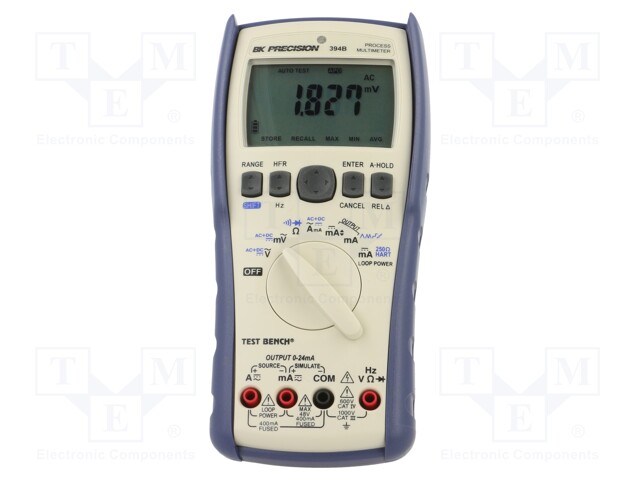 Digital multimeter; USB; LCD; 5 digits (50000); 10x/s; -10÷50°C