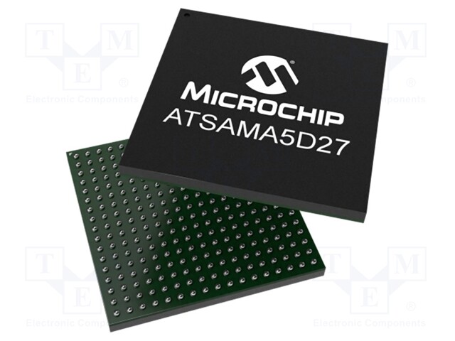 ARM7 microcontroller; Cortex A5; SRAM: 128kB; 1.1÷1.32VDC; BGA289