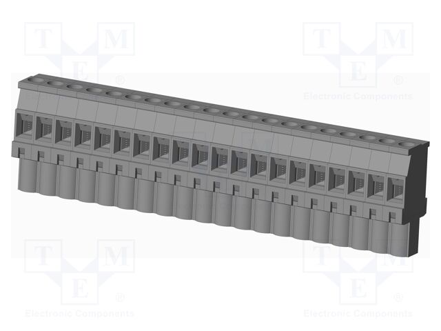 Connector: pluggable terminal block; plug; female; angled 90°