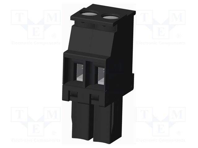 Connector: pluggable terminal block; plug; female; angled 90°