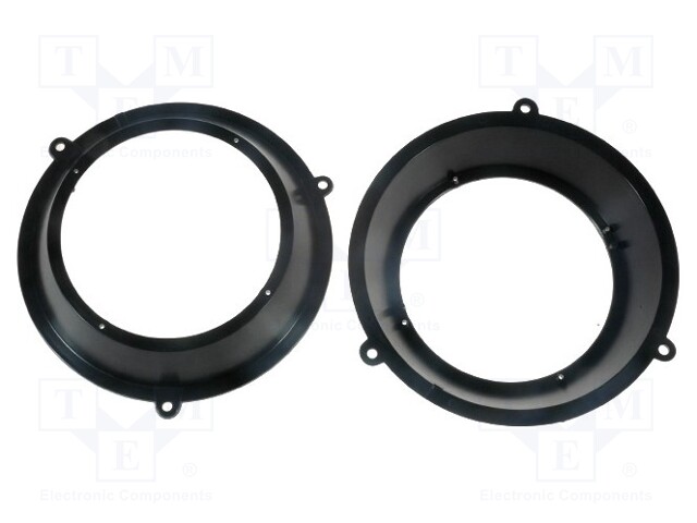 Speaker adapter; 165mm; Fiat Panda front doors